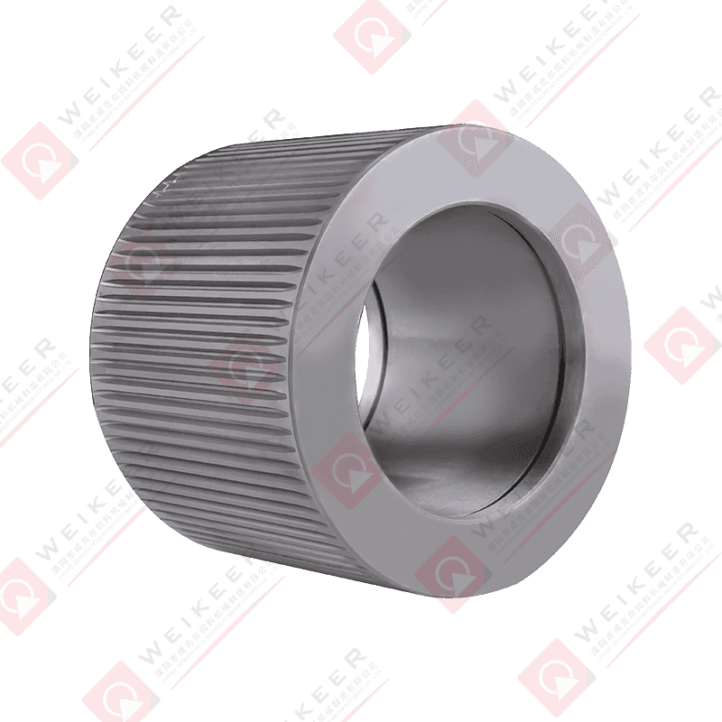 波形クローズエンドスプリングスチールペレットローラー